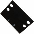 MS-2-140 - BARRIER BLOCK MARKER STRIP 2POS