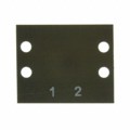 MS-2-141 - BARRIER BLK MARKER STRIP 2POS
