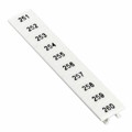 1051029:0251 - ZACK STRIP 10-SECTION WHITE