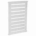 0800734 - CONN ACC MARKER STRIP UNPRINTED