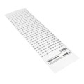 1007329 - MARKER CARD HORIZ 1-250&amp;251-500