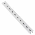 1053014:0101 - ZACK STRIP 10-SECTION WHITE