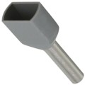 1381075 - CONN FERRULE DIN TWO X 20AWG GRY