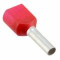 966144-4 - CONN FERRULE DIN TWO X 17AWG RED