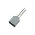 FTD76-8-D - CONN FERRULE DIN TWO X 20AWG GRY