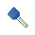 FTD80-10-TL - CONN FERRULE DIN TWO X 14AWG BLU