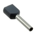 966144-3 - CONN FERRULE DIN TWO X 18AWG GRY