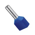 3240668 - CONN FERRULE TWO X 18AWG BLUE