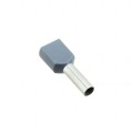 1-966144-0 - CONN FERRULE DIN TWO X 11AWG GRY