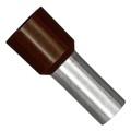 11162250 - CONN FERRULE W TYPE 4AWG BROWN