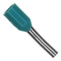 FSD74-8-D - CONN FERRULE DIN 24AWG TURQUOISE