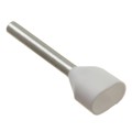 9037400000 - CONN FERRL DIN 2X20AWG WHT 500PC