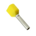 13102010 - CONN FERRULE W TYPE 2X18AWG YLW