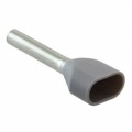 2795.0/100 - CONN FERRULE DIN TWO X 18AWG GRY