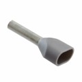 2775.0/100 - CONN FERRULE DIN TWO X 18AWG GRY