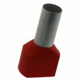 3201026 - CONN FERRULE TWO X 8AWG RED