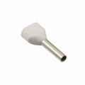 9018510000 - CONN FERRL DIN 2X18AWG WHT 500PC
