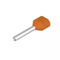 9037210000 - CONN FERRULE 2 X 20AWG ORG 500PC