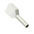 1382075 - CONN FERRULE W TYPE 2X20AWG WHT