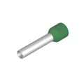 9021140000 - CONN FERRULE 10AWG GREEN 1=100PC