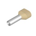 9037350000 - CONN FERRULE 2X7AWG IVORY 100PC