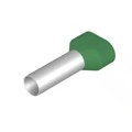 9037370000 - CONN FERRULE 2 X 6AWG GREEN 50PC