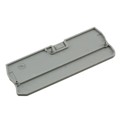3030514 - CONN TERM BLK END PLATE RAIL GRY
