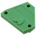 1870666 - CONN TERM BLK SPACER GREEN