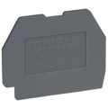 3100321 - CONN TERM BLK END PLATE RAIL GRY