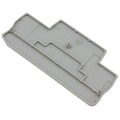 3030462 - CONN TERM BLK END PLATE GRAY