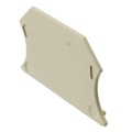 1050000000 - CONN TERM BLK END PLATE RAIL BG