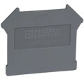 3003020 - CONN TERM BLK END PLATE RAIL GRY