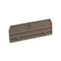 1608800000 - CONN TERM BLK END PLATE RAIL BG