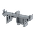6-1437661-4 - CONN TERM BLK MNT BASE RAIL GRAY