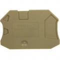 3047141 - CONN TERM BLK END PLATE RAIL GRY