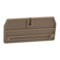 1608740000 - CONN TERM BLK END PLATE RAIL BG