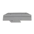 282-334 - END PLATE; 2 MM THICK; GRAY
