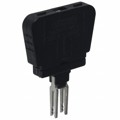0921037 - CONN TERM BLK FUSE PLUG BLACK