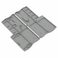 3209112 - CONN TERM BLK END PLATE GRAY