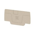 1514400000 - CONN TERM BLK END PLATE BEIGE