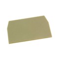 C9000686 - CONN TERM BLK END PLATE BEIGE