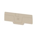 1521530000 - CONN TERM BLK END PLATE BEIGE