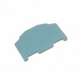 1706120000 - CONN TERM BLK END PLATE RAIL BLU