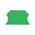 1072200000 - CONN TERM BLK END PLATE RAIL GRN