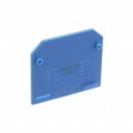 0117980000 - CONN TERM BLK END PLATE RAIL BLU