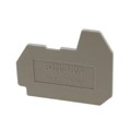 3002979 - CONN TERM BLK END PLATE RAIL GRY