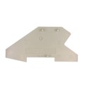 1720910000 - CONN TERM BLK END PLATE RAIL BG