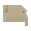 1577330000 - CONN TERM BLK END PLATE RAIL BG