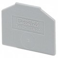 0790569 - CONN TERM BLK END PLATE RAIL GRY