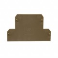 0687560000 - CONN TERM BLK END PLATE RAIL BG
